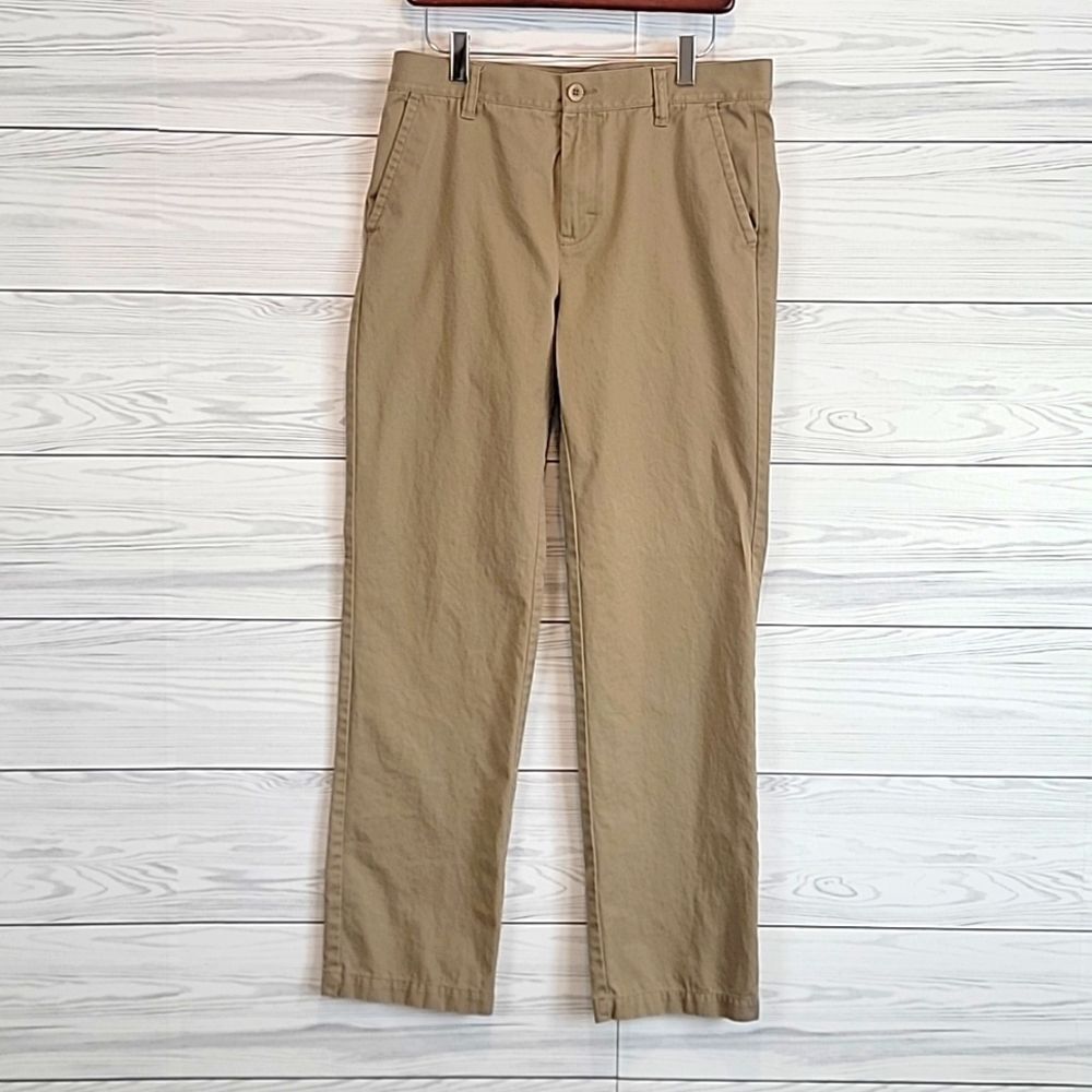 Nordstrom chino casual pants slim fit - tan    32X31